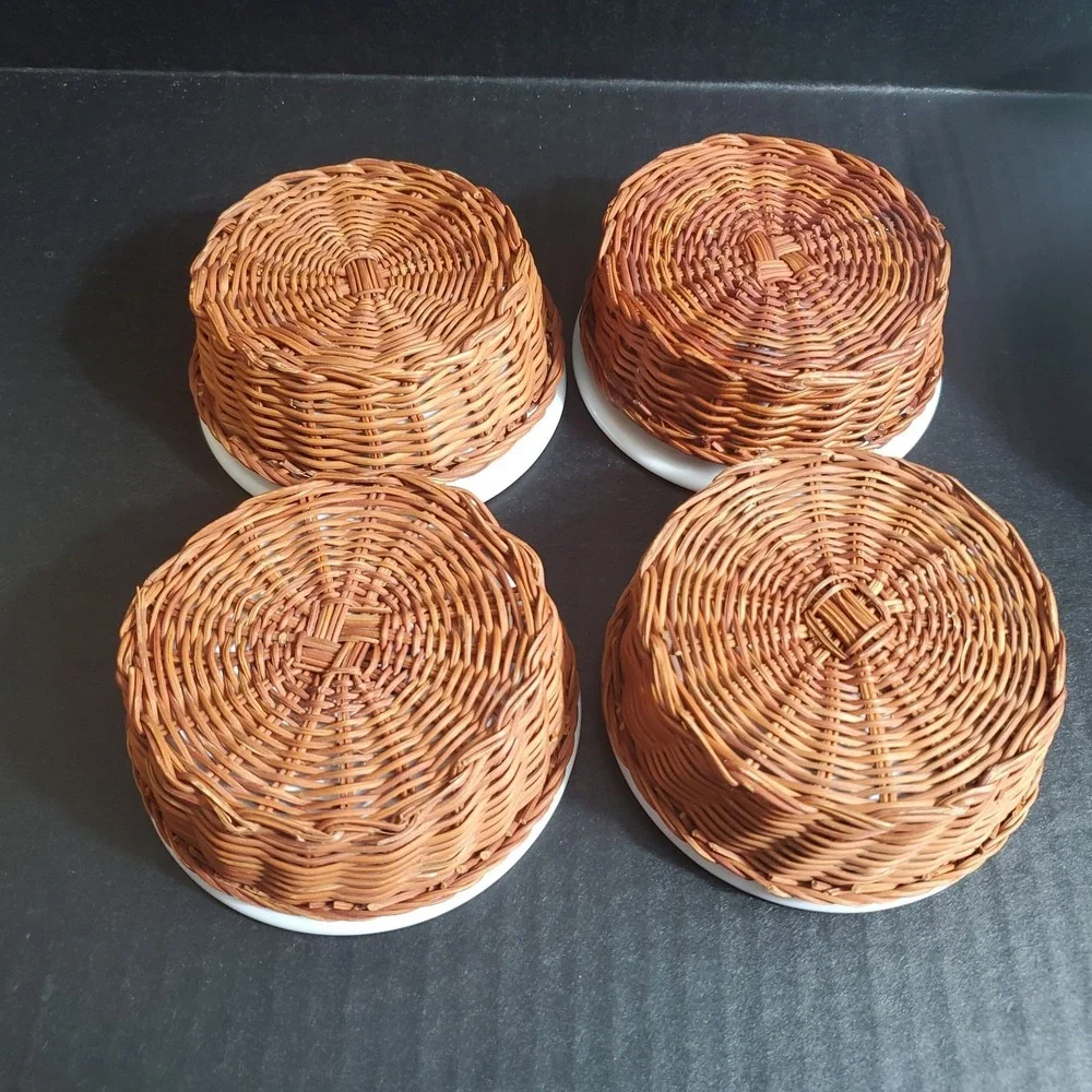 Pier 1 - Set Of 4 White‎ Ramekins & 8